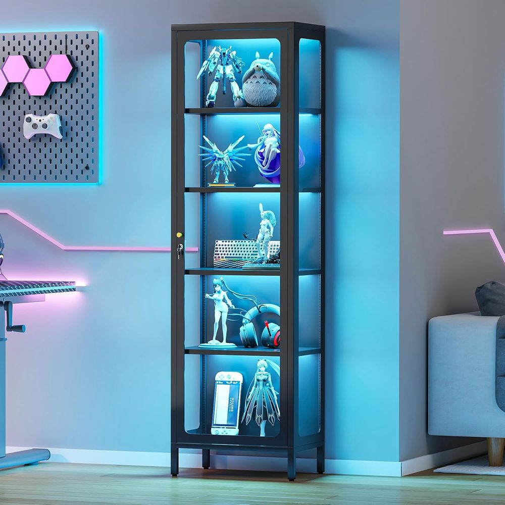 69 Glass Display Cabinet with  - огляд і ціна Lighting & Home Decor Studio Photos