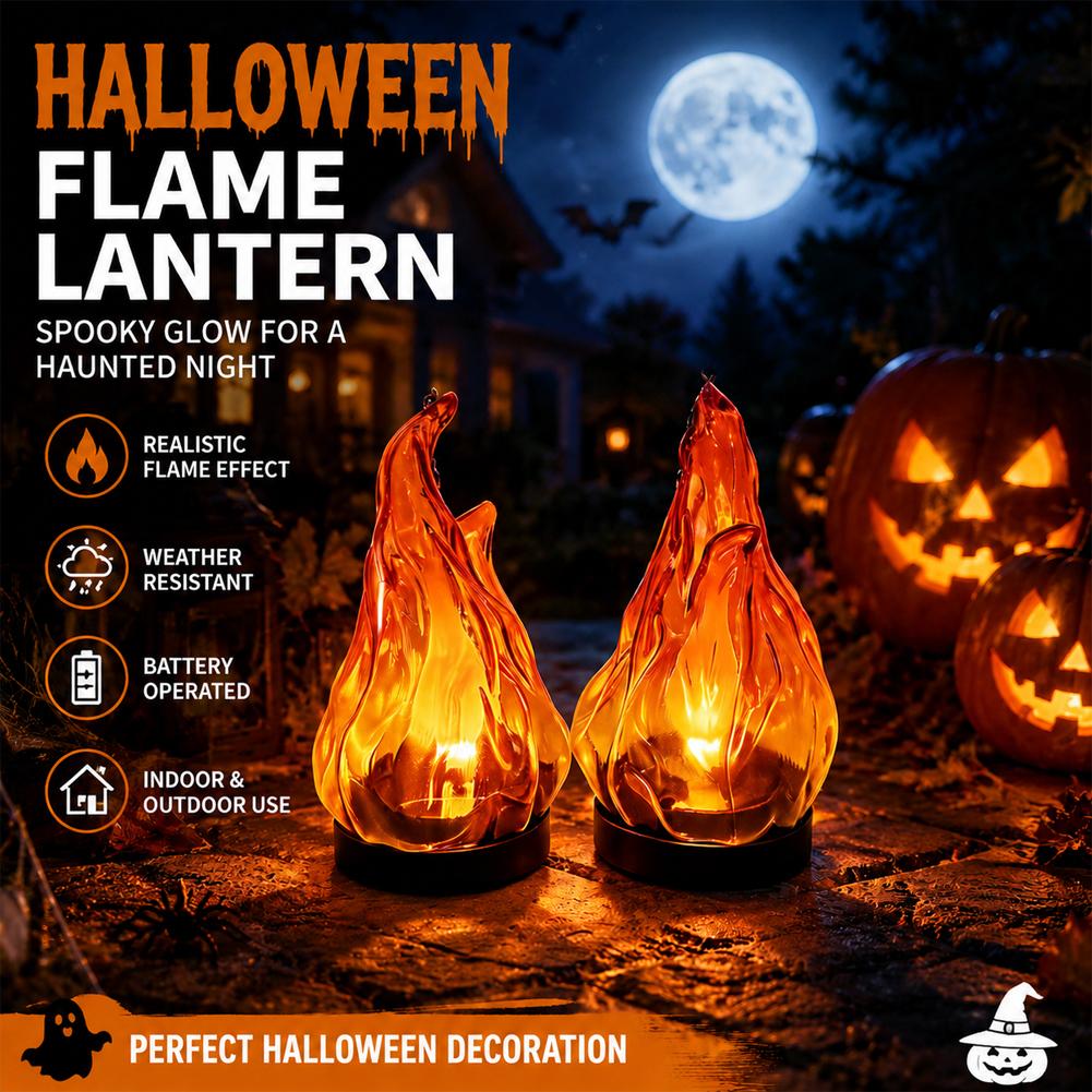 Solar Flame Hanging Lantern Li - огляд і ціна Lighting Decor Outdoor
