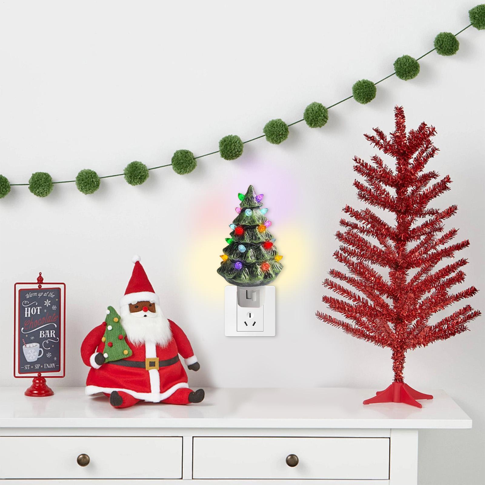Christmas Tree Nightlight Retr - огляд і ціна Wall Decor Lighting Tree