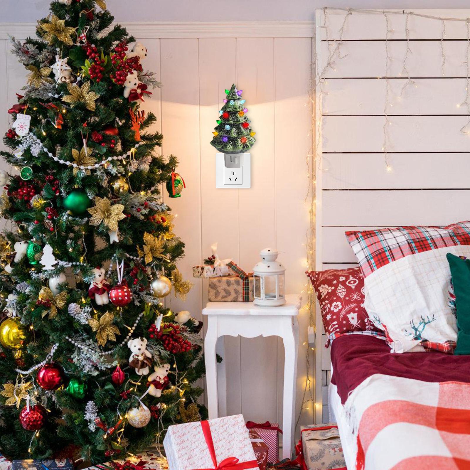 Christmas Tree Nightlight Retr - огляд і ціна Wall Decor Lighting Tree