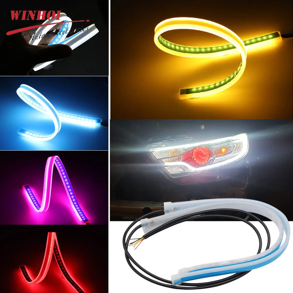 2PCS Car LED DRL Daytime Runni - огляд і ціна Lighting Bolt Decor