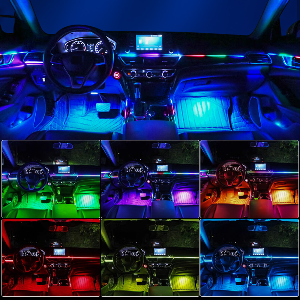 Universal Led Car Ambient Ligh - огляд і ціна Lighting Bolt Decor