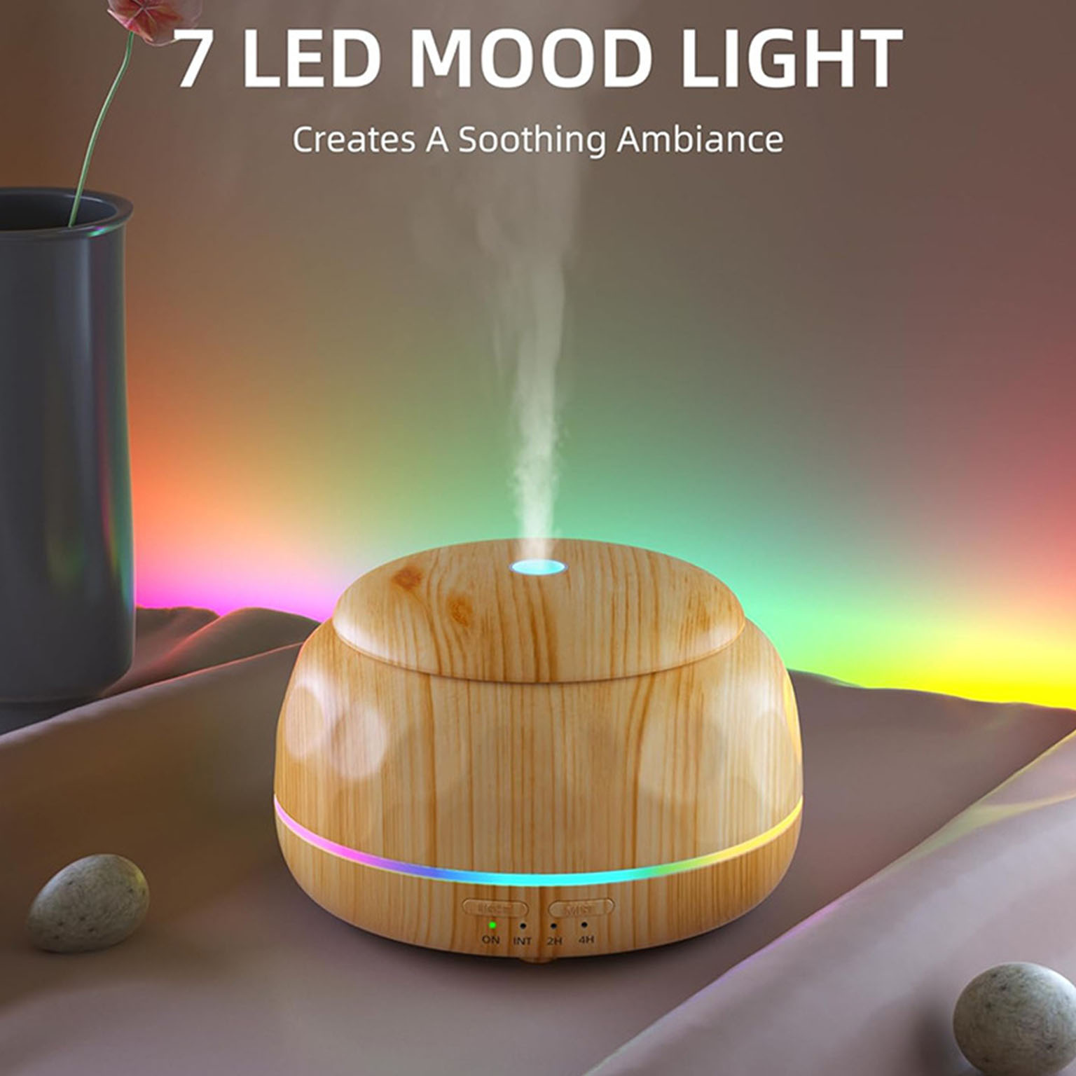 Essential Oil Diffuser Air Hum - огляд і ціна Lighting & Home Decor Studio Photos
